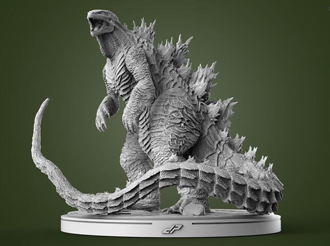 3D打印哥斯拉 3D打印哥斯拉