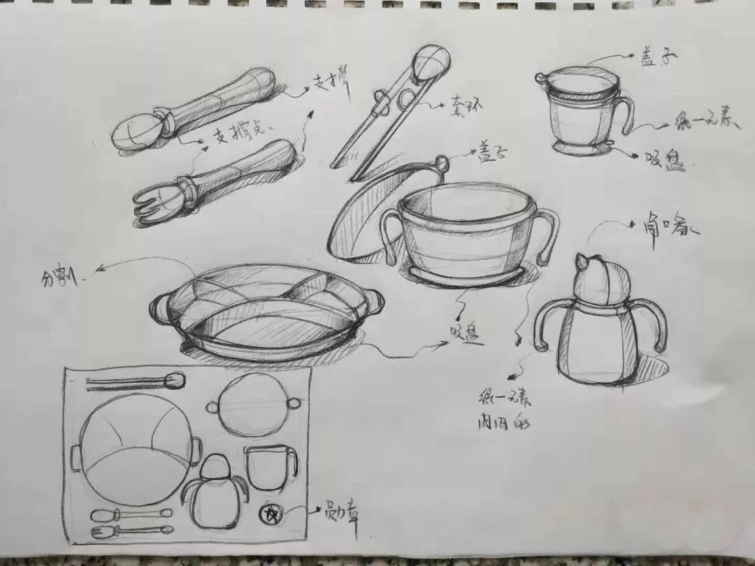 3d打印兒童餐具手板模型服務 3d打印兒童餐具手板模型服務